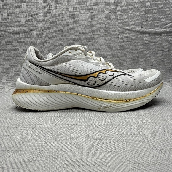 Saucony Shoes Mens Size 11 White Black Endorphin‎ Speed 3 Running Road S20756-14